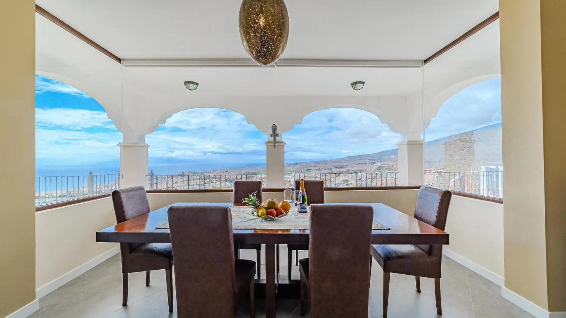 אדחה Luxuryvilla Heatedpool Costaadeje Panoramicseaview ספרד