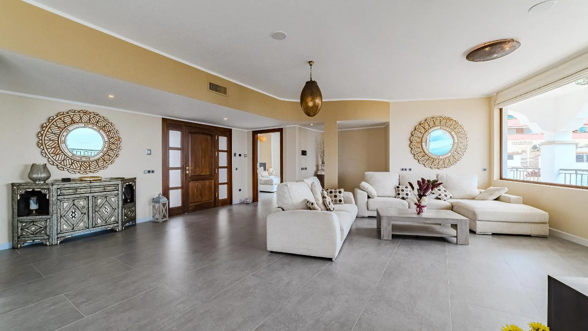 וילה אדחה Luxuryvilla Heatedpool Costaadeje Panoramicseaview