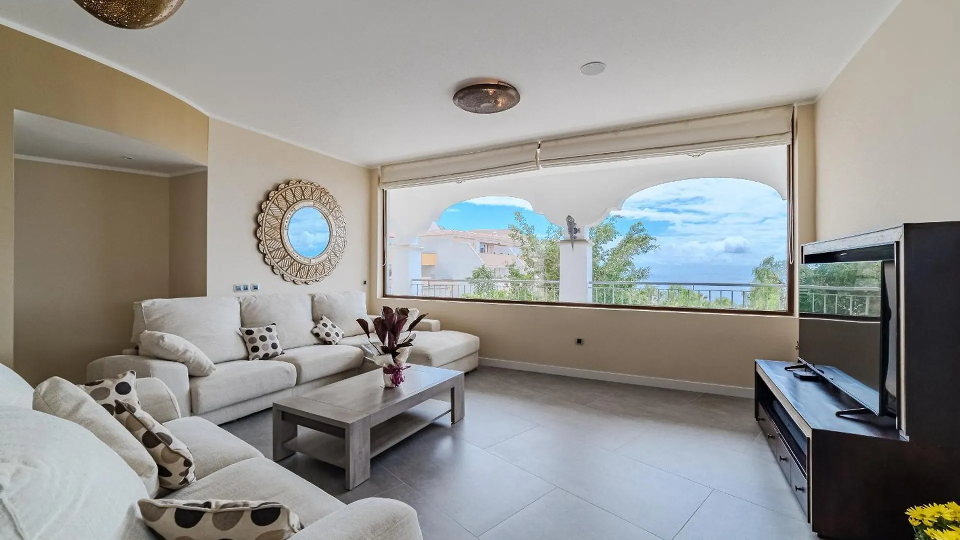 Luxuryvilla Heatedpool Costaadeje Panoramicseaview أذيخي إسبانيا