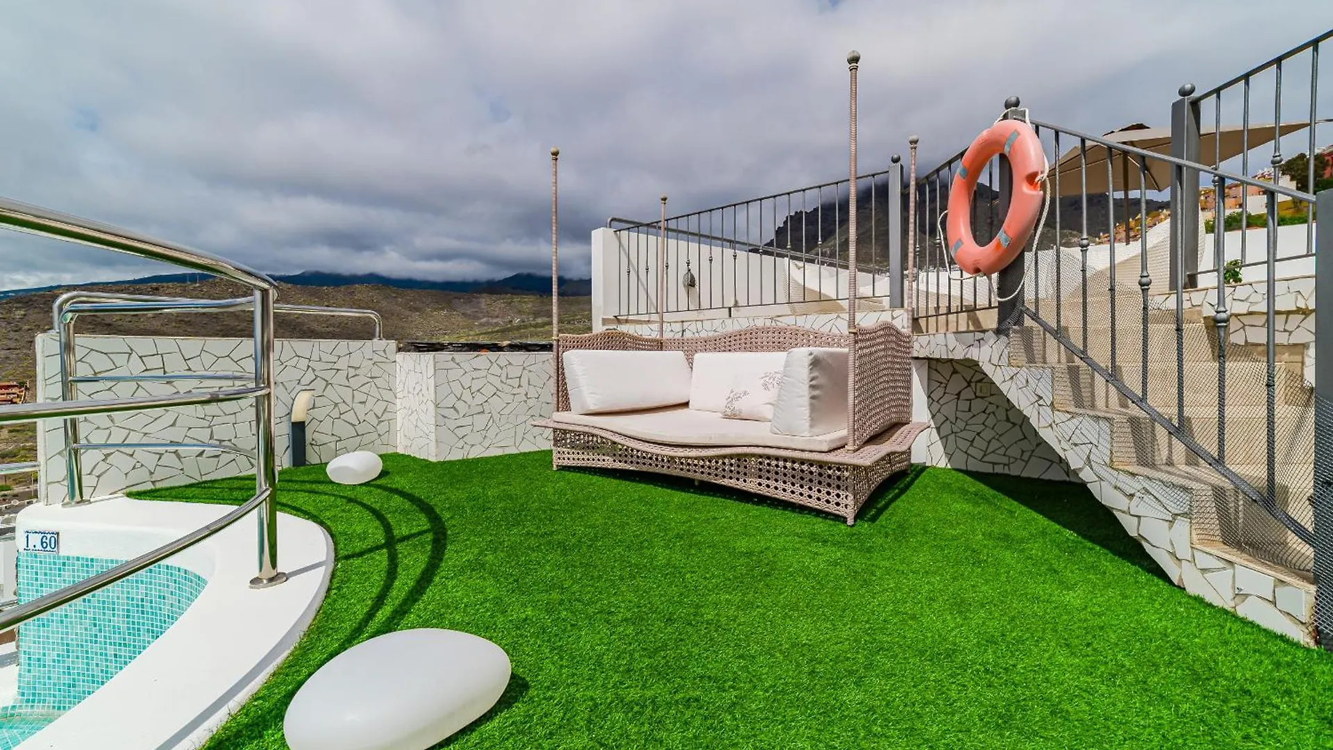 Luxuryvilla Heatedpool Costaadeje Panoramicseaview أذيخي إسبانيا