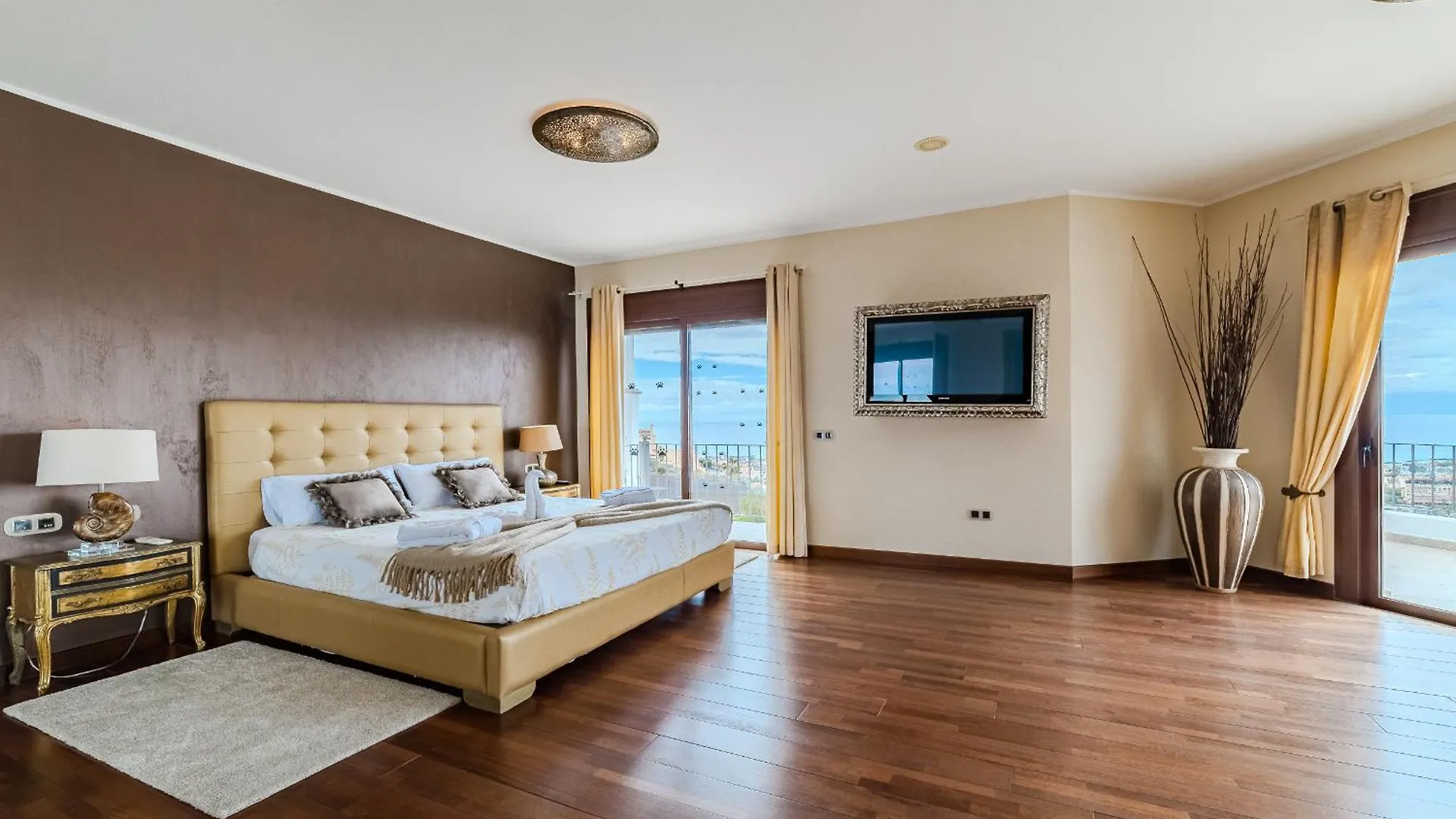וילה אדחה Luxuryvilla Heatedpool Costaadeje Panoramicseaview